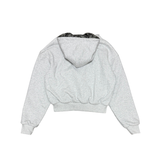 REVERSIBLE HOODIE - GRAY