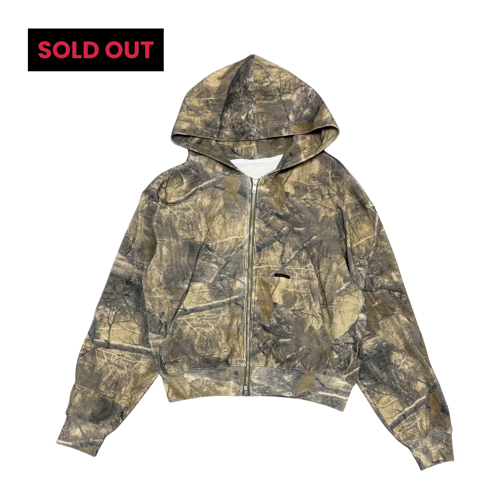 希少FUR ZIP HOODIE - REALTREE 9/S PROJECT THERMAL HOODIE - REALTREE – 9/S PROJECT