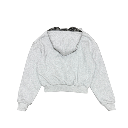REVERSIBLE HOODIE - GRAY
