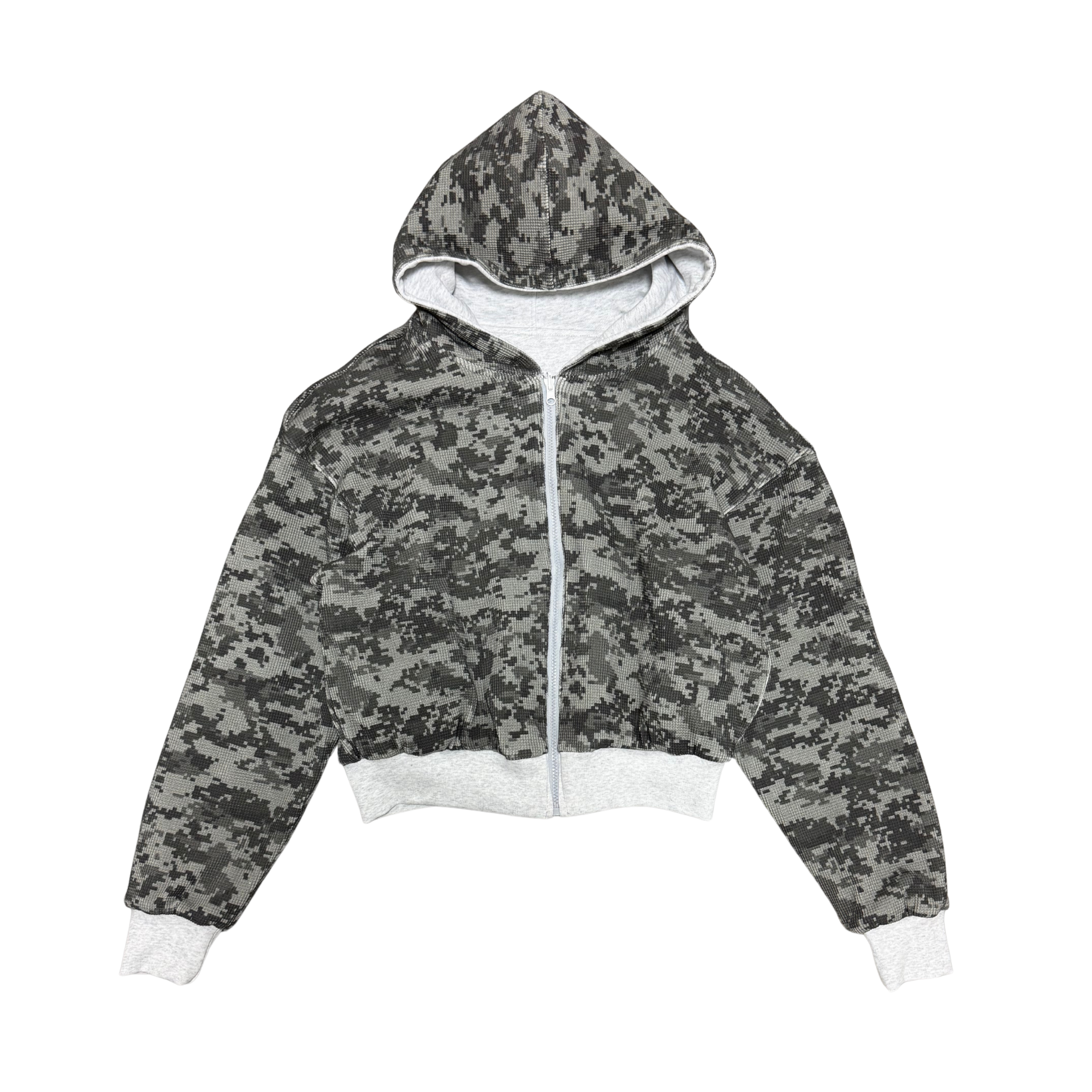 REVERSIBLE HOODIE - GRAY – 9/S PROJECT REVERSIBLE HOODIE - GRAY – 9/S PROJECT
