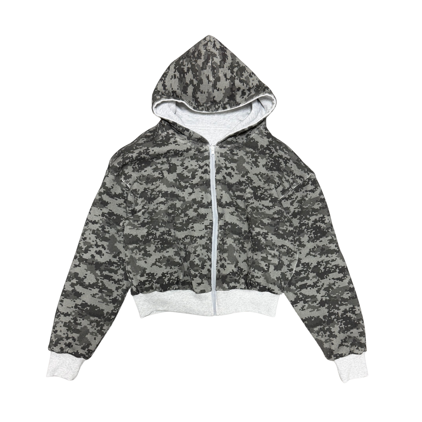 REVERSIBLE HOODIE - GRAY