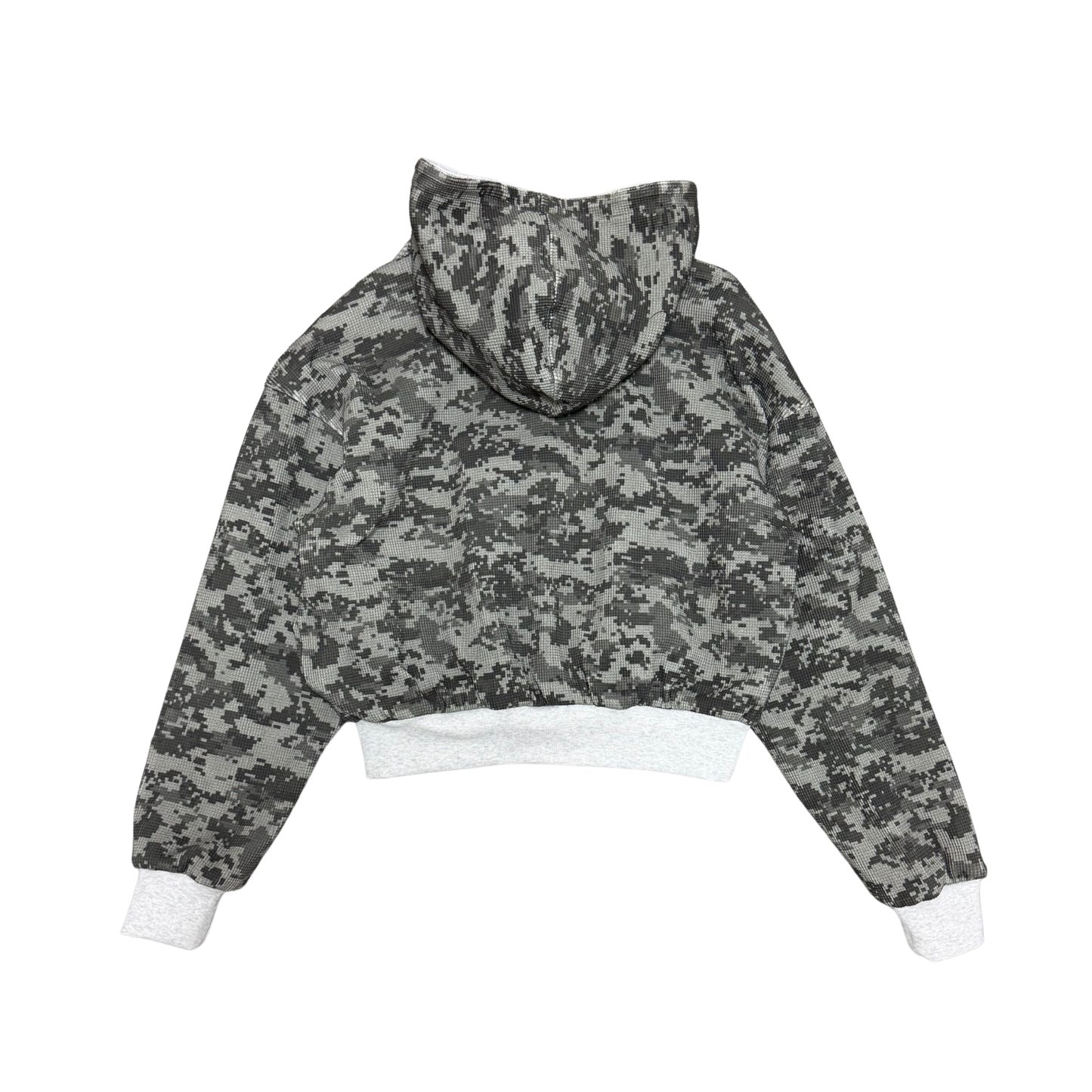 REVERSIBLE HOODIE - GRAY