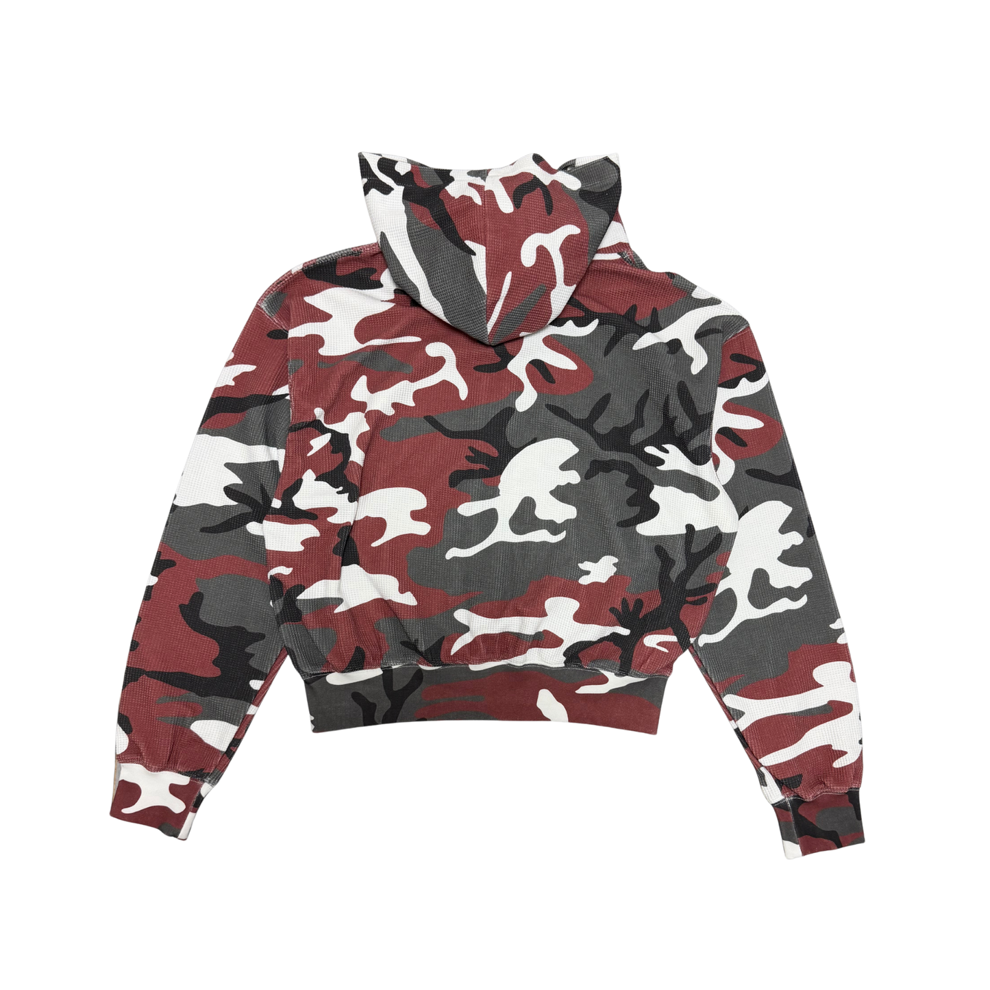 THERMAL HOODIE - RED CAMO