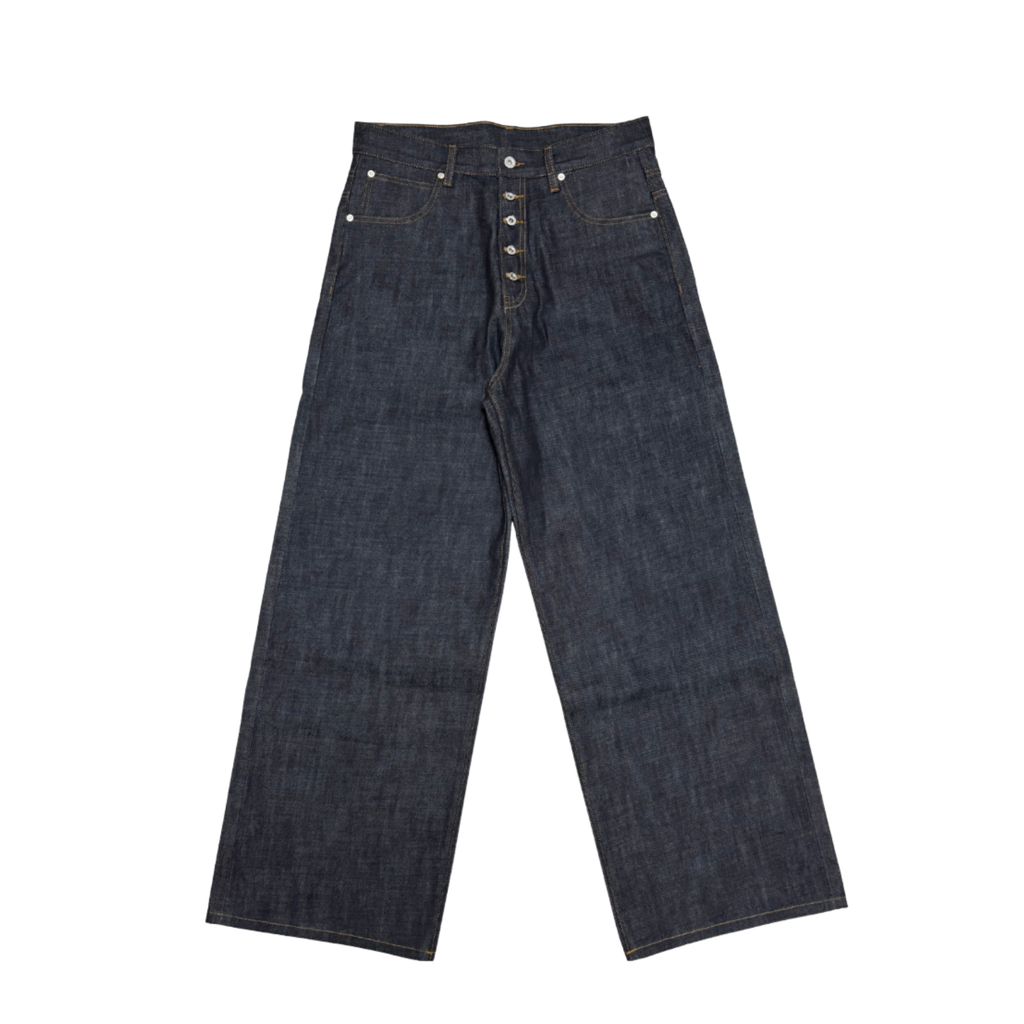 BUTTON FLY DENIM - INDIGO