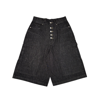 DENIM SHORTS - BLACK | DROP: JUNE 13th (SAT) 9PM JST.