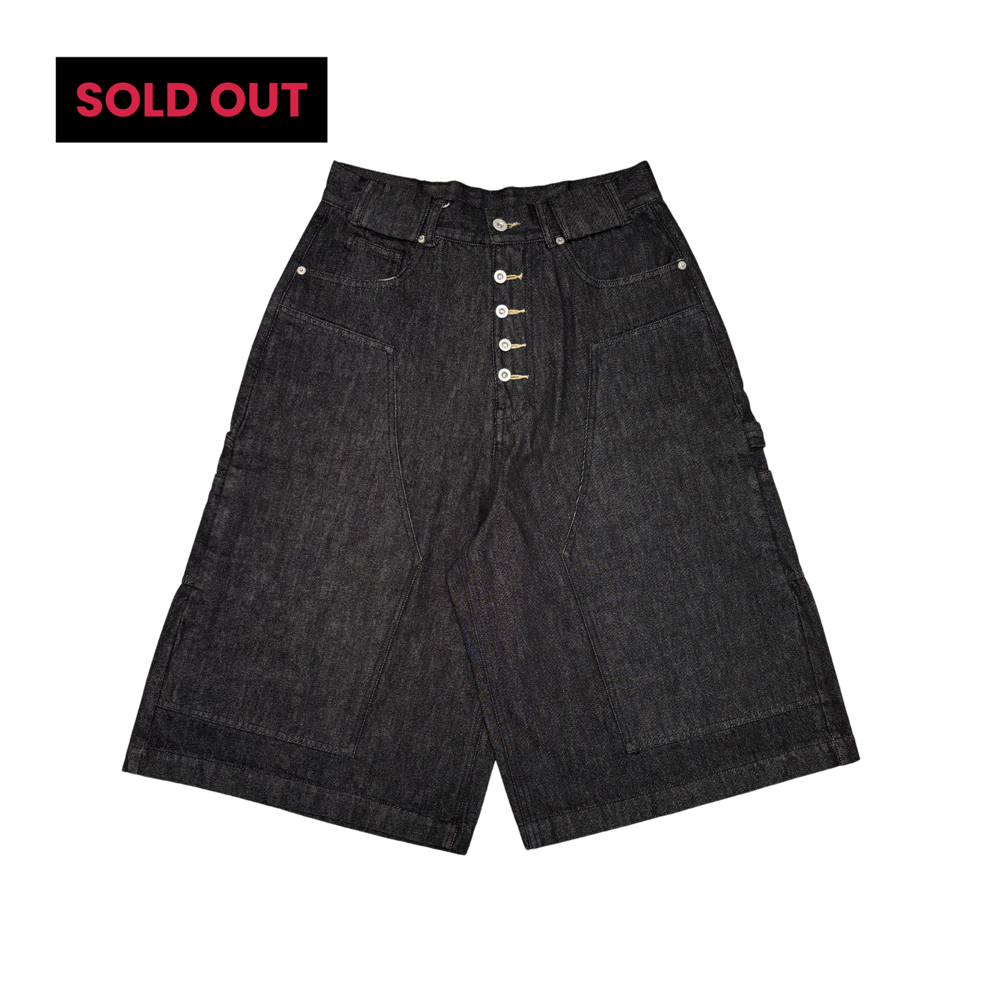 DENIM SHORTS - BLACK | DROP: JUNE 13th (SAT) 9PM JST.