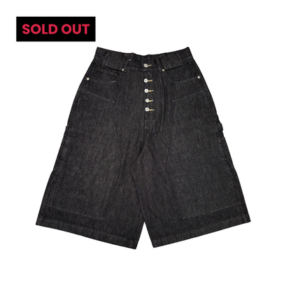 DENIM SHORTS - BLACK | DROP: JUNE 13th (SAT) 9PM JST.