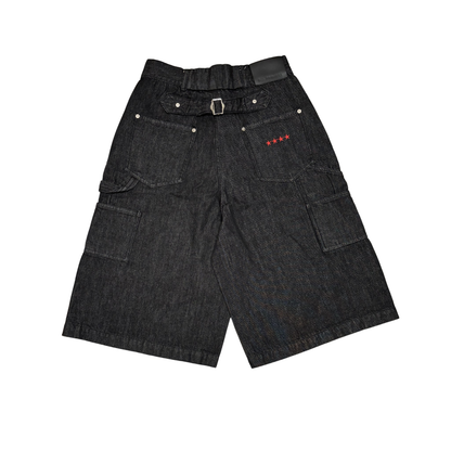 DENIM SHORTS - BLACK | DROP: JUNE 13th (SAT) 9PM JST.