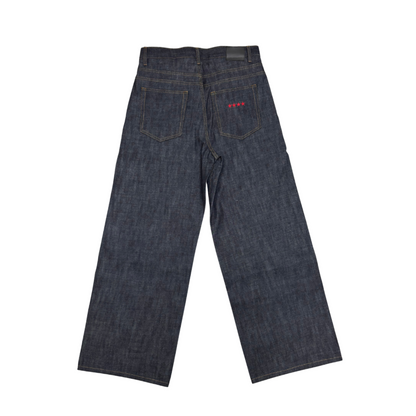 BUTTON FLY DENIM - INDIGO