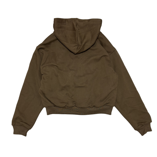 REVERSIBLE HOODIE - BROWN